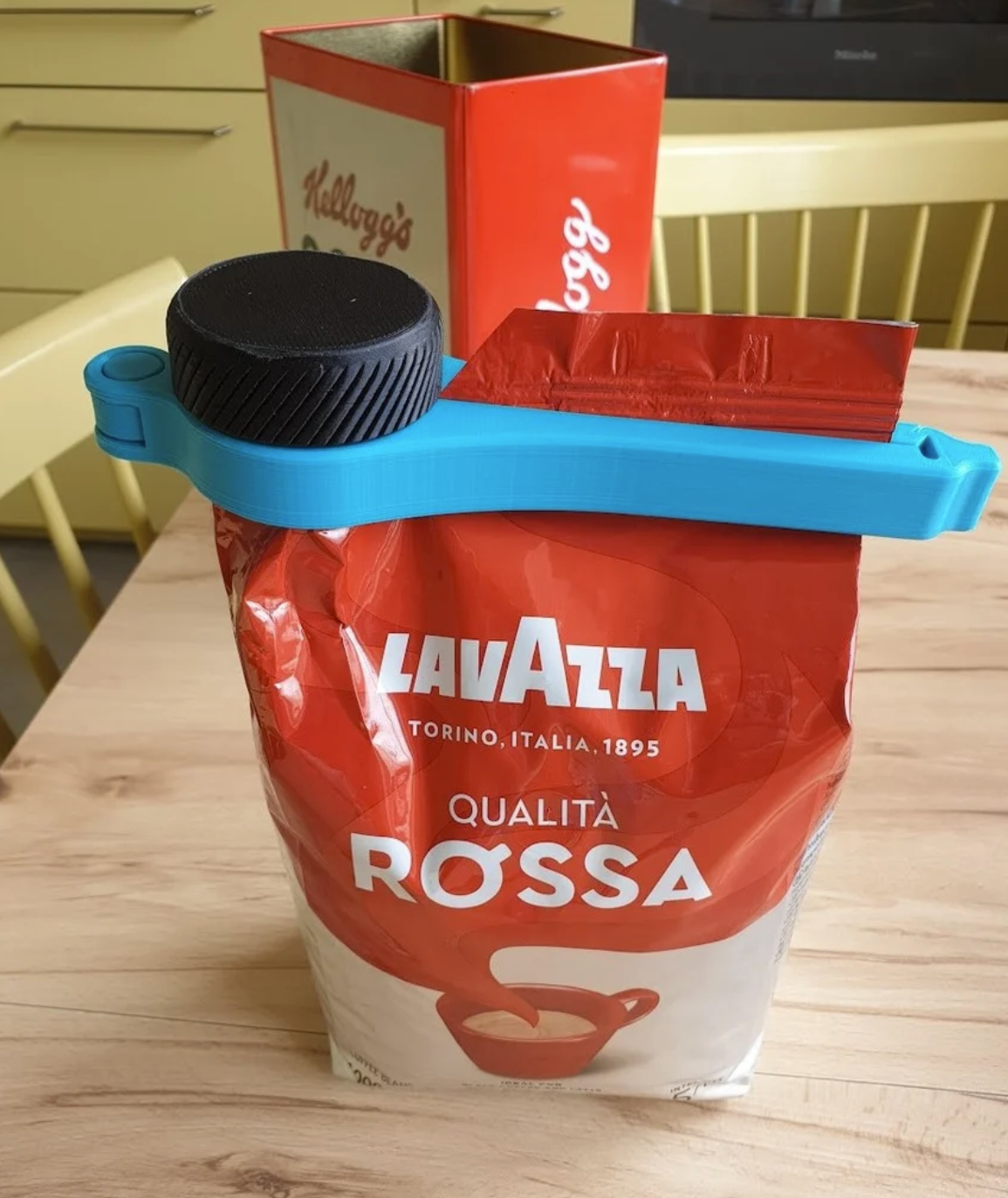 مشبك الأكياس لمختلف المواد الغذائية : (زوج قطع)