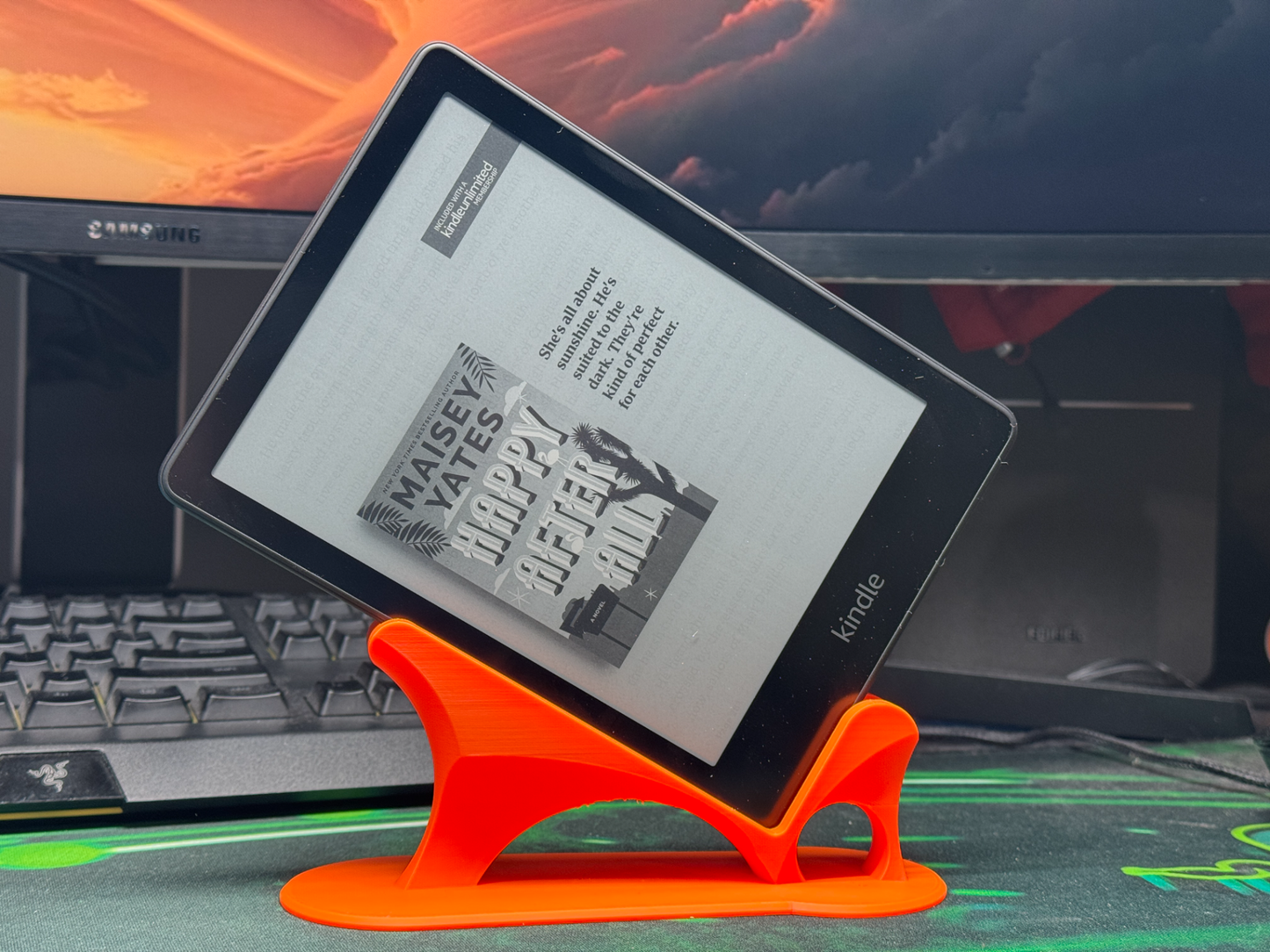 حامل هاتف مريح للاستخدام أثناء الاستلقاء في السرير