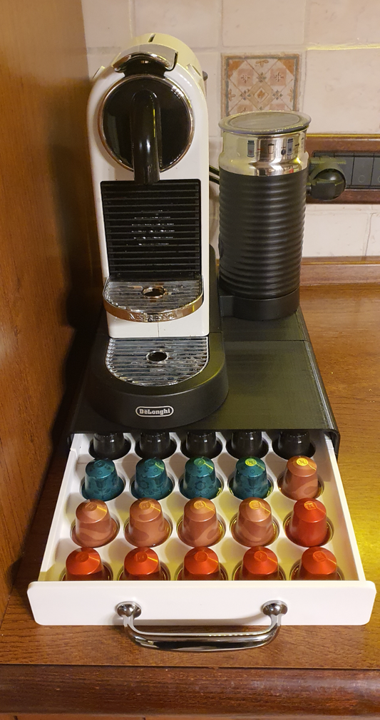 درج لكبسولات القهوة ☕