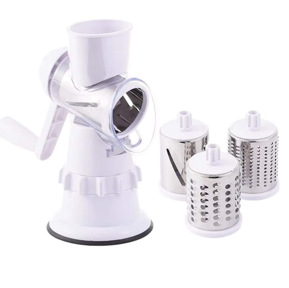 آلة تقطيع الجبن تتضمن 3 في 1، ترابي كامل انواع الجبن بالشكل لي تحبي و في دقائق