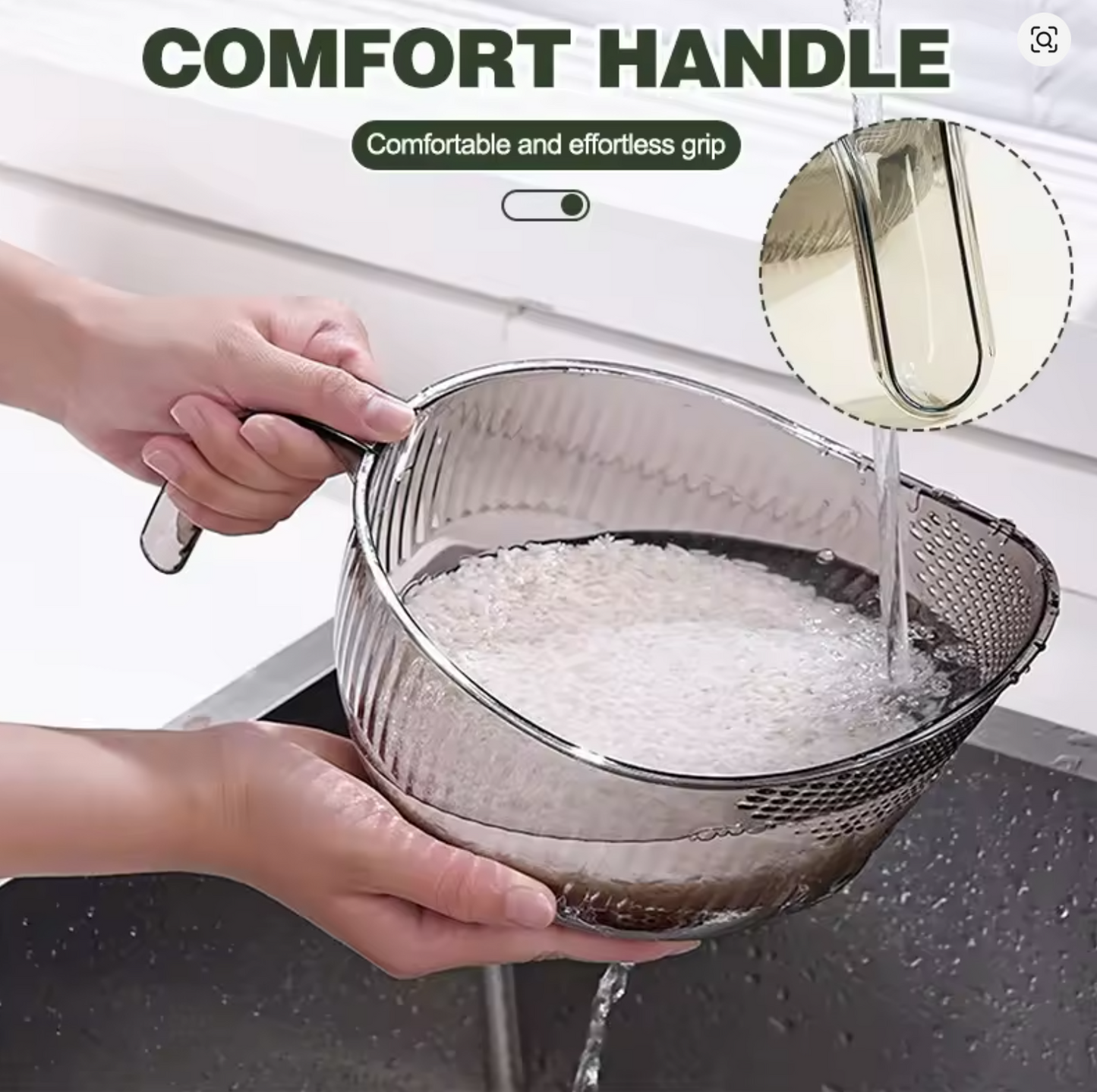 الإناء السحري لغسل الأرز