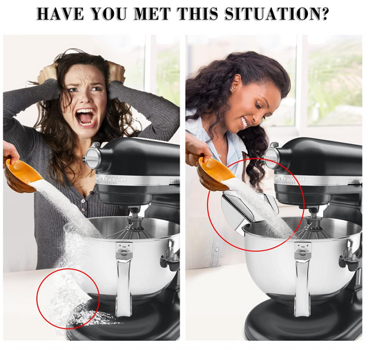 قناة سكب بلاستيكية لخلاط كهربائي (ستاند بيتران)