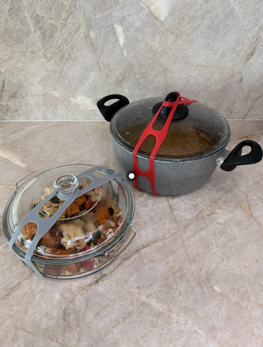 سوار سيليكون لإغلاق القدور، صناديق الطعام :عرض خاص زوج قطع ب280 الف