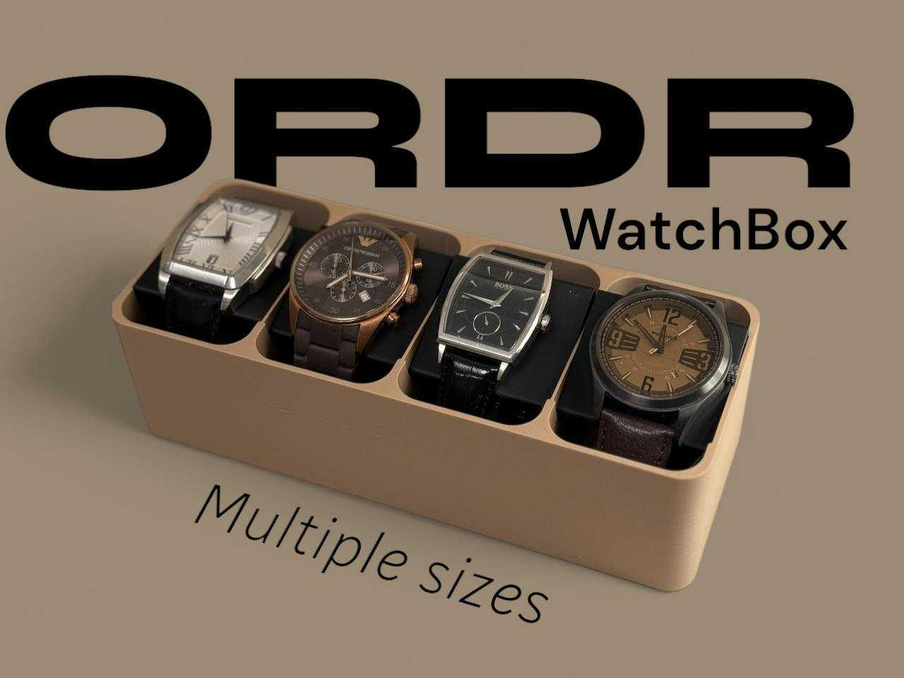 صندوق تخزين للساعات – اجمع ساعاتك المفضلة في مكان واحد وآمن 🕰️